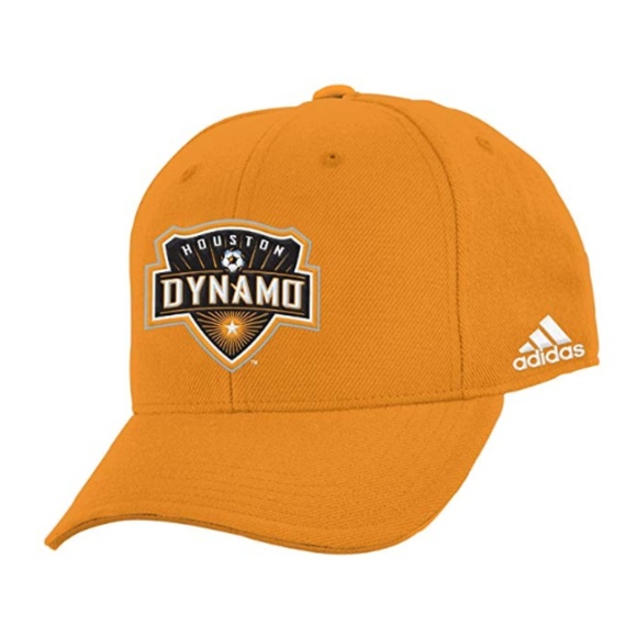 MLS Houston Dynamo FC Team Orange One Size Snap Back Baseball Cap - Picture 1 of 2